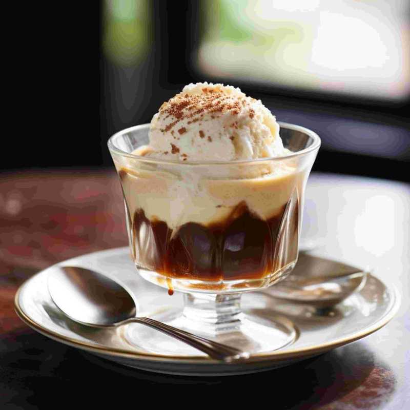 Italian Espresso Vanilla Affogato at Royal Cafe in City Center